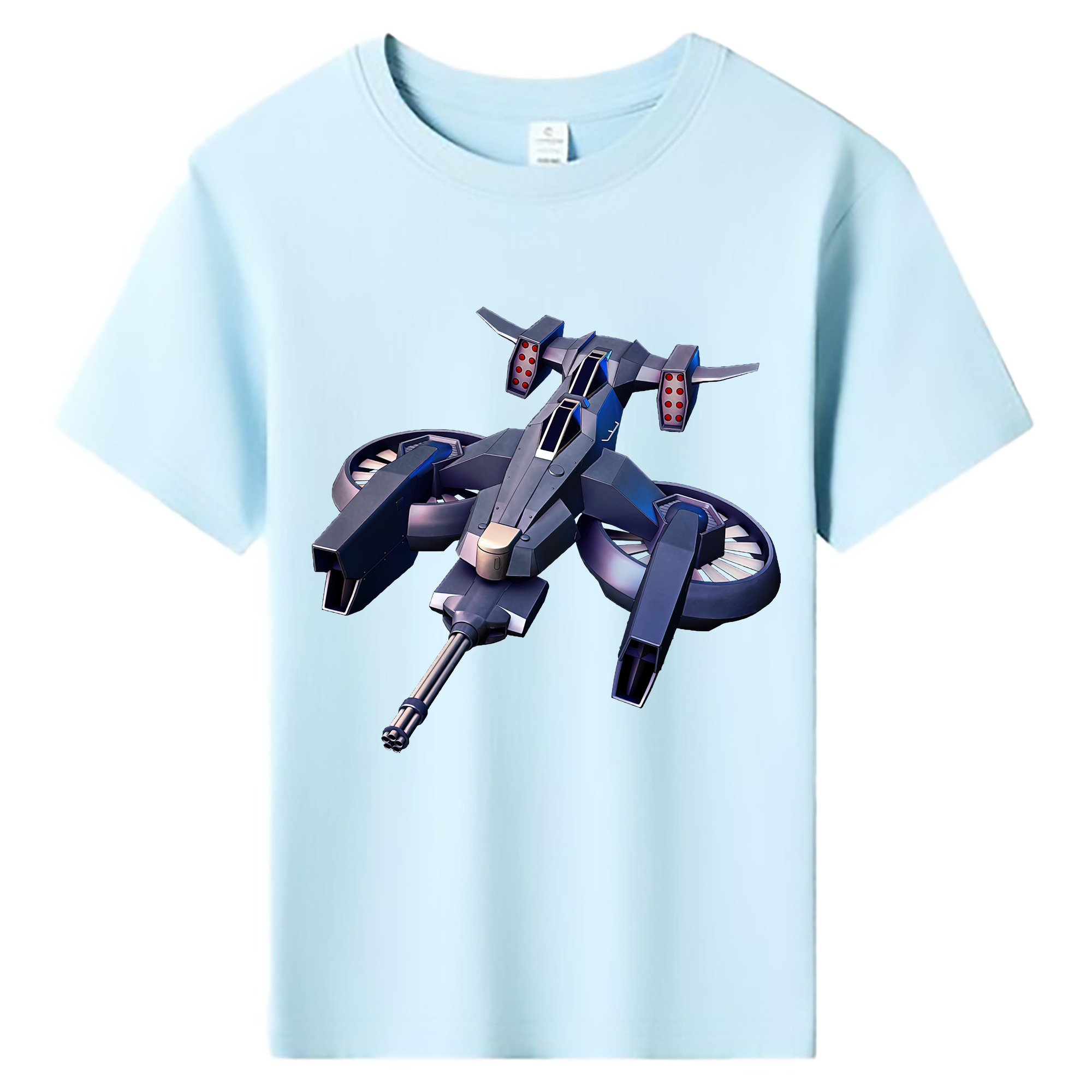 （画像用） 機動戦士ガンダム Mobile Suit Gundam 綿100％キッズTシャツ（フロントプリント）